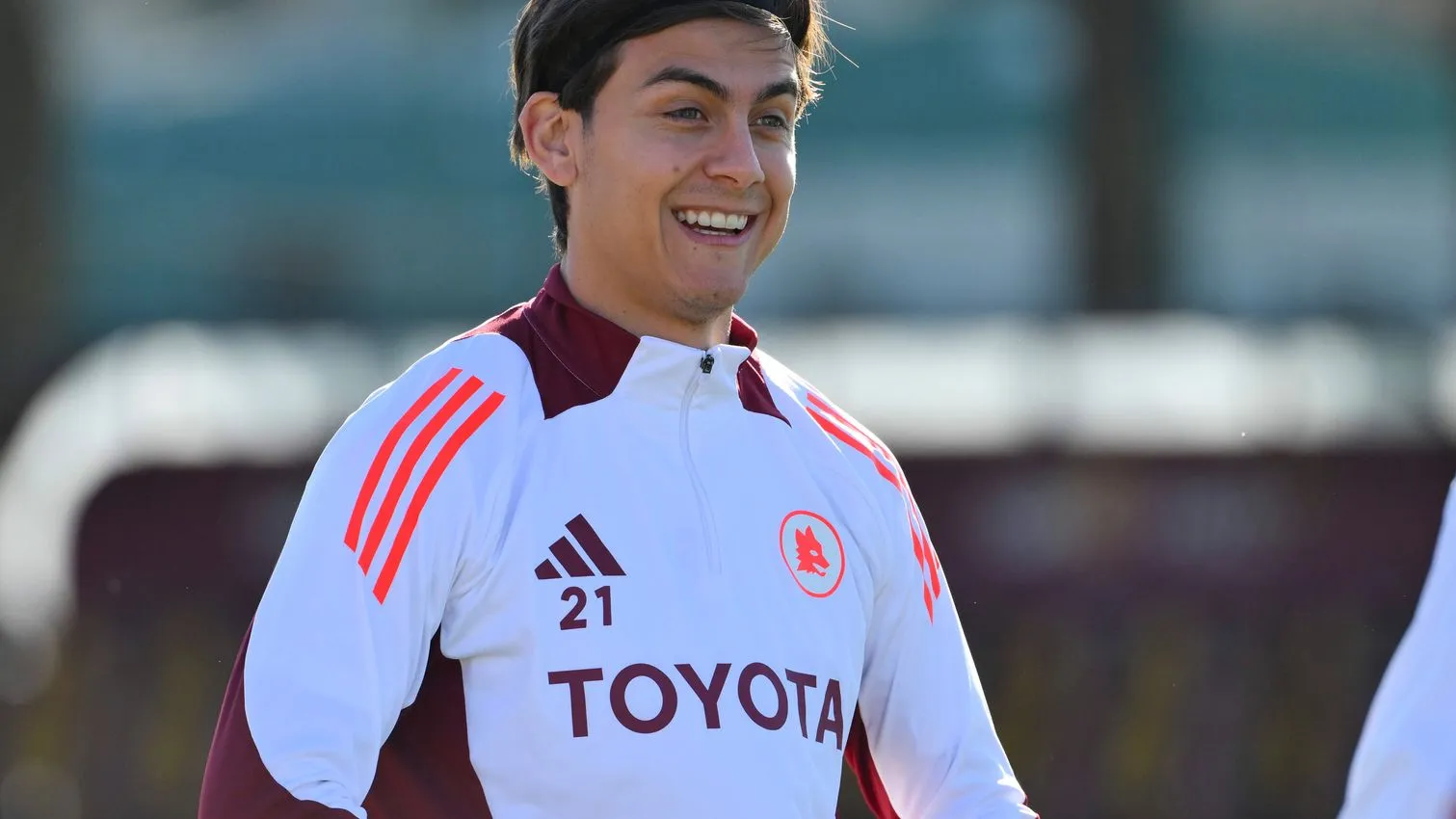 dybala sorride trigoria