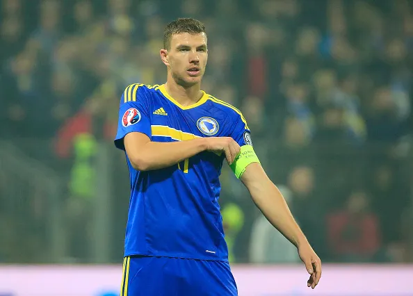 dzeko bosnia mezza figura