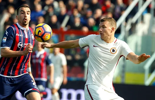 dzeko crotone roma