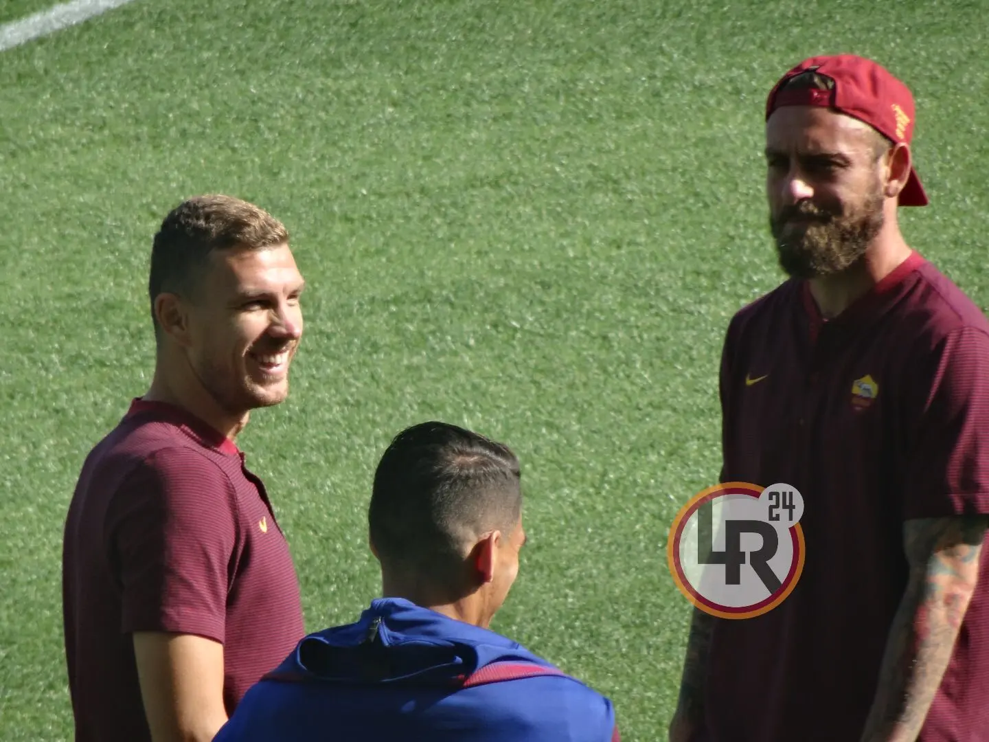 dzeko de rossi pre celta roma