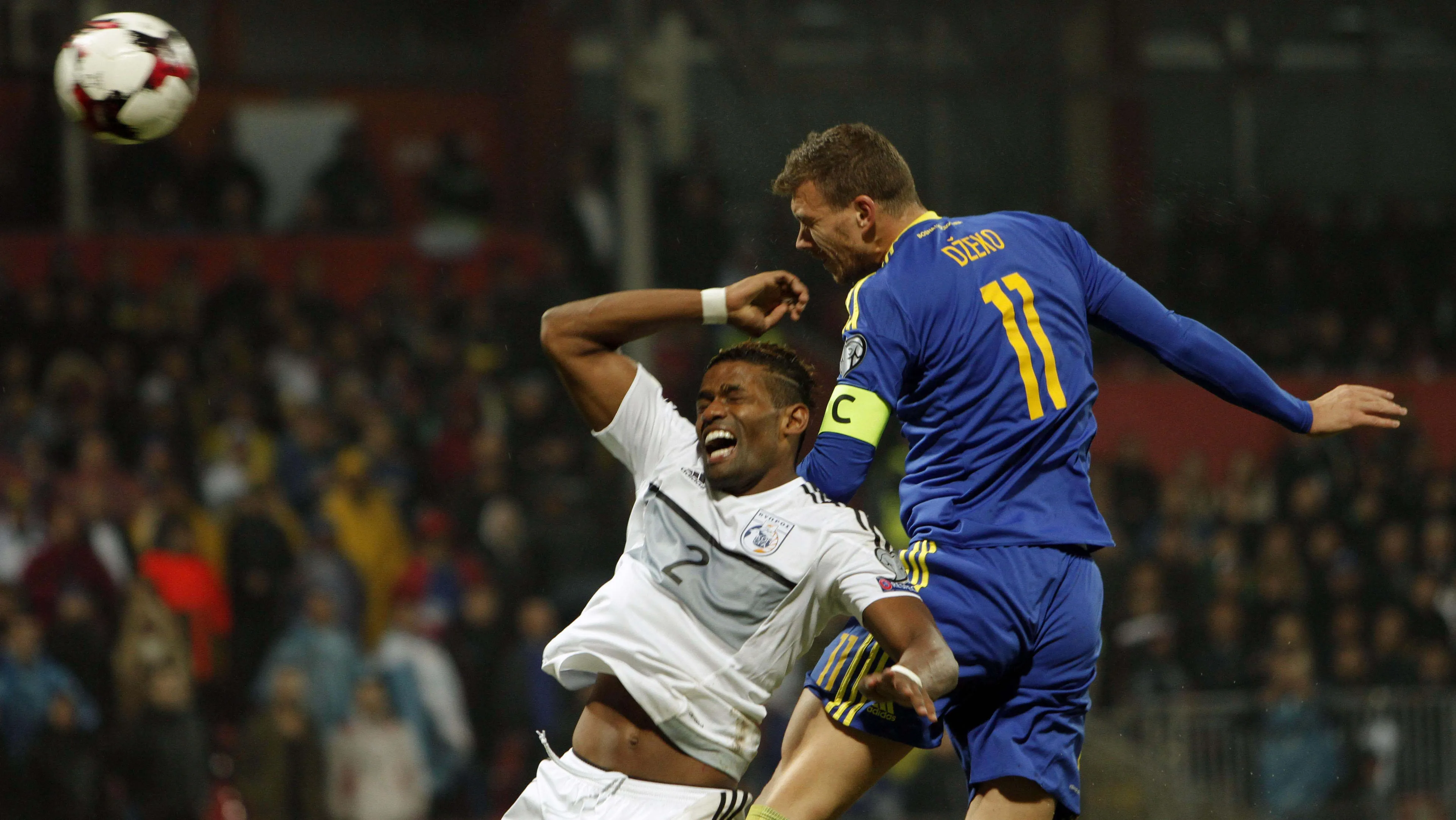 dzeko gol bosnia cipro