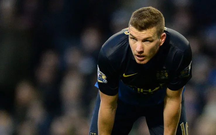 dzeko manchester city getty