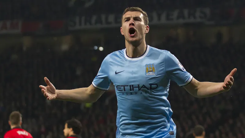 dzeko manchester city