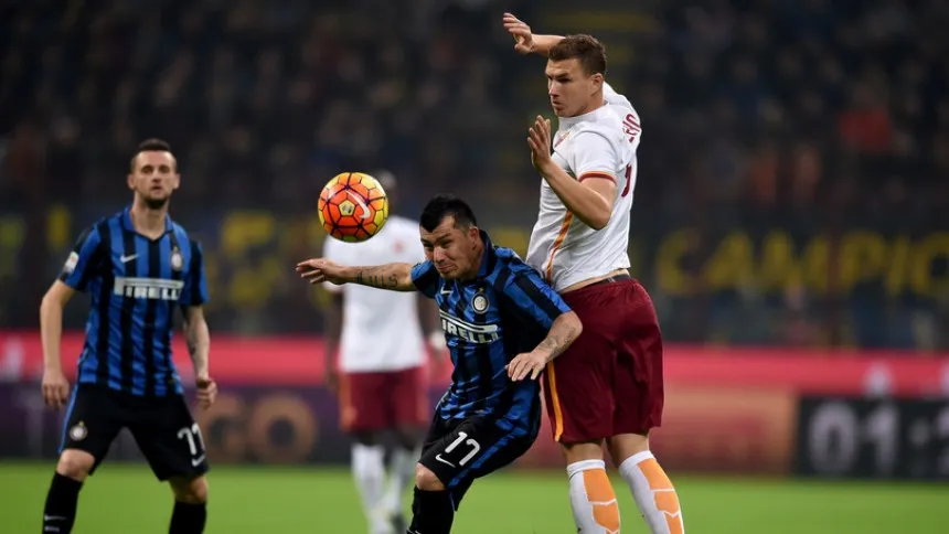 dzeko medel inter roma