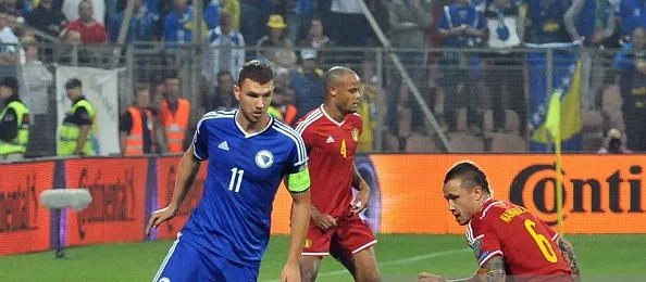 dzeko nainggolan bosnia belgio