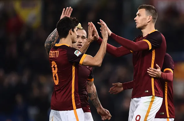 dzeko perotti gol
