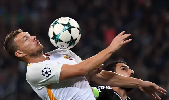 dzeko qarabag roma