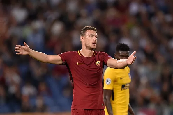 dzeko roma atletico