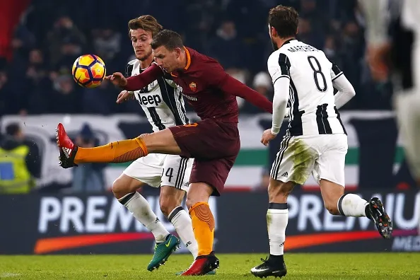 dzeko rugani marchisio juve roma