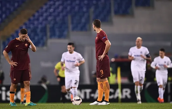 dzeko totti delusi