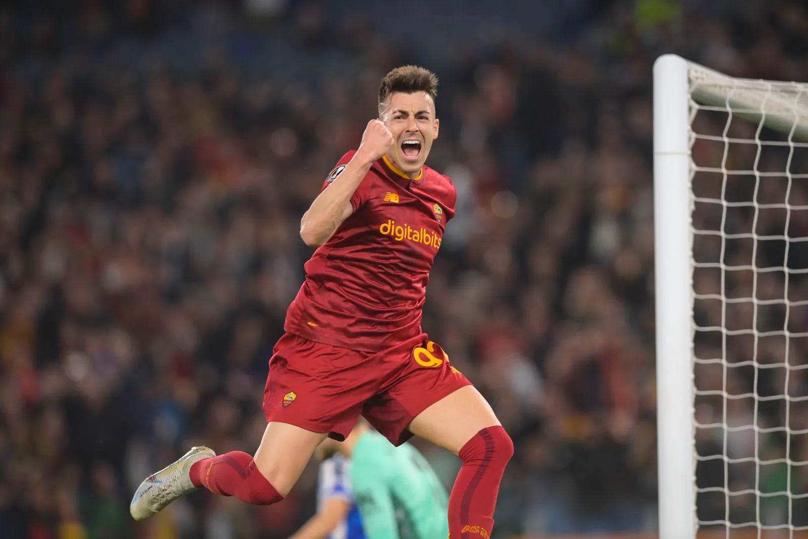el shaarawy esultanza roma real sociedad