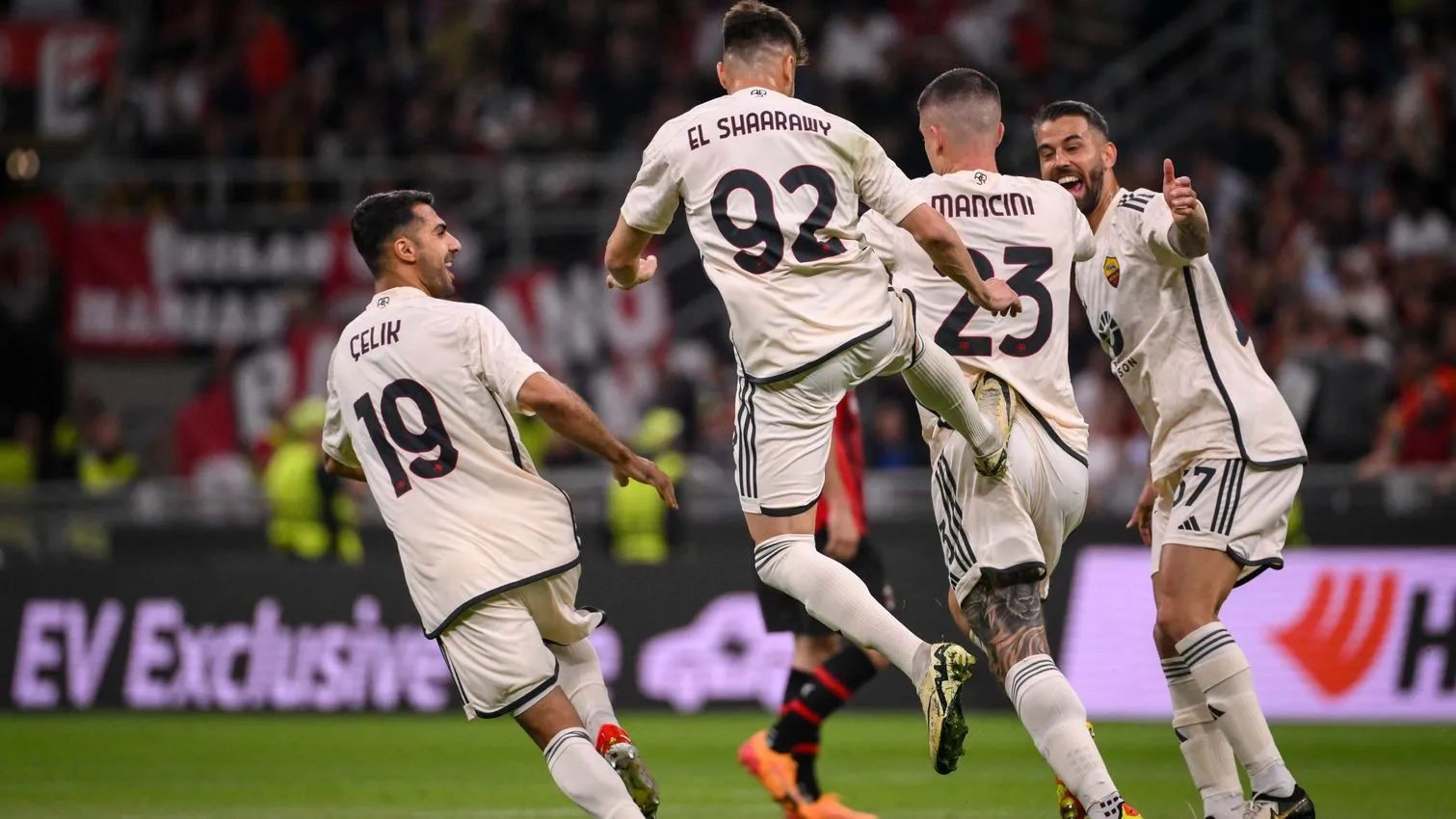 el shaarawy gol mancini milan roma