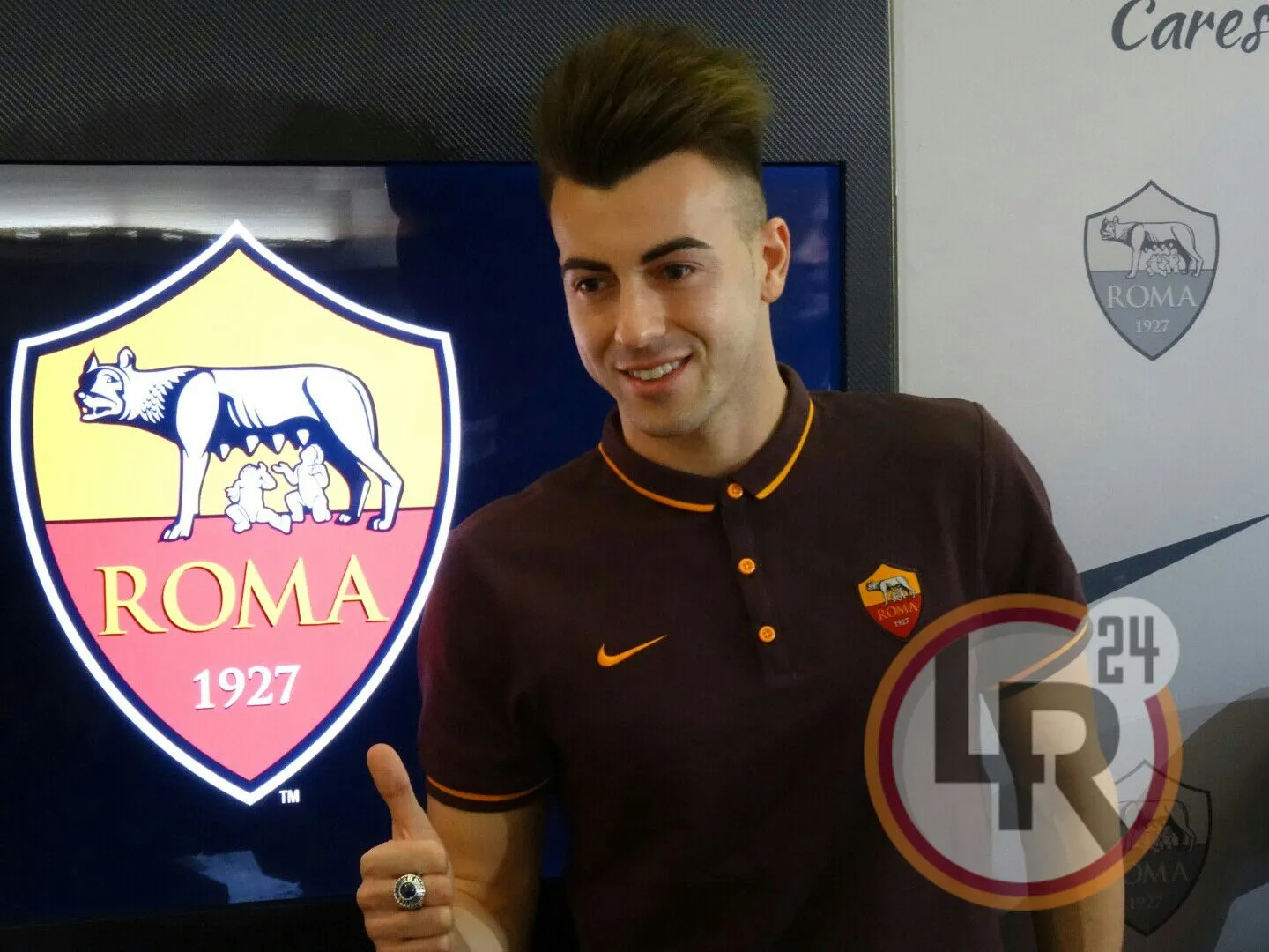 el shaarawy logo roma