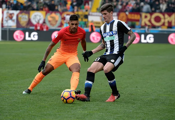 emerson de paul udinese roma