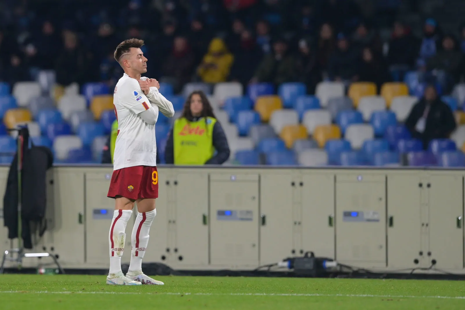 esultanza el shaarawy napoli roma