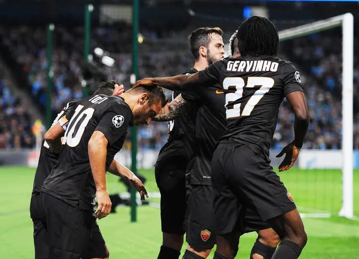 esultanza gruppo manchester city