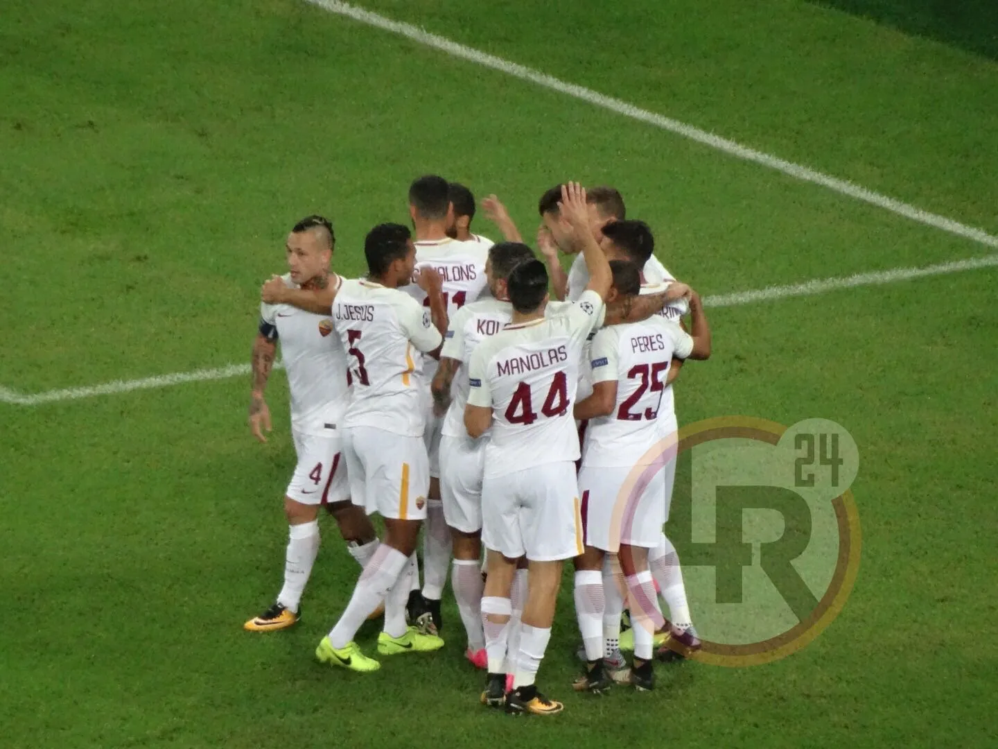 esultanza qarabag roma 4