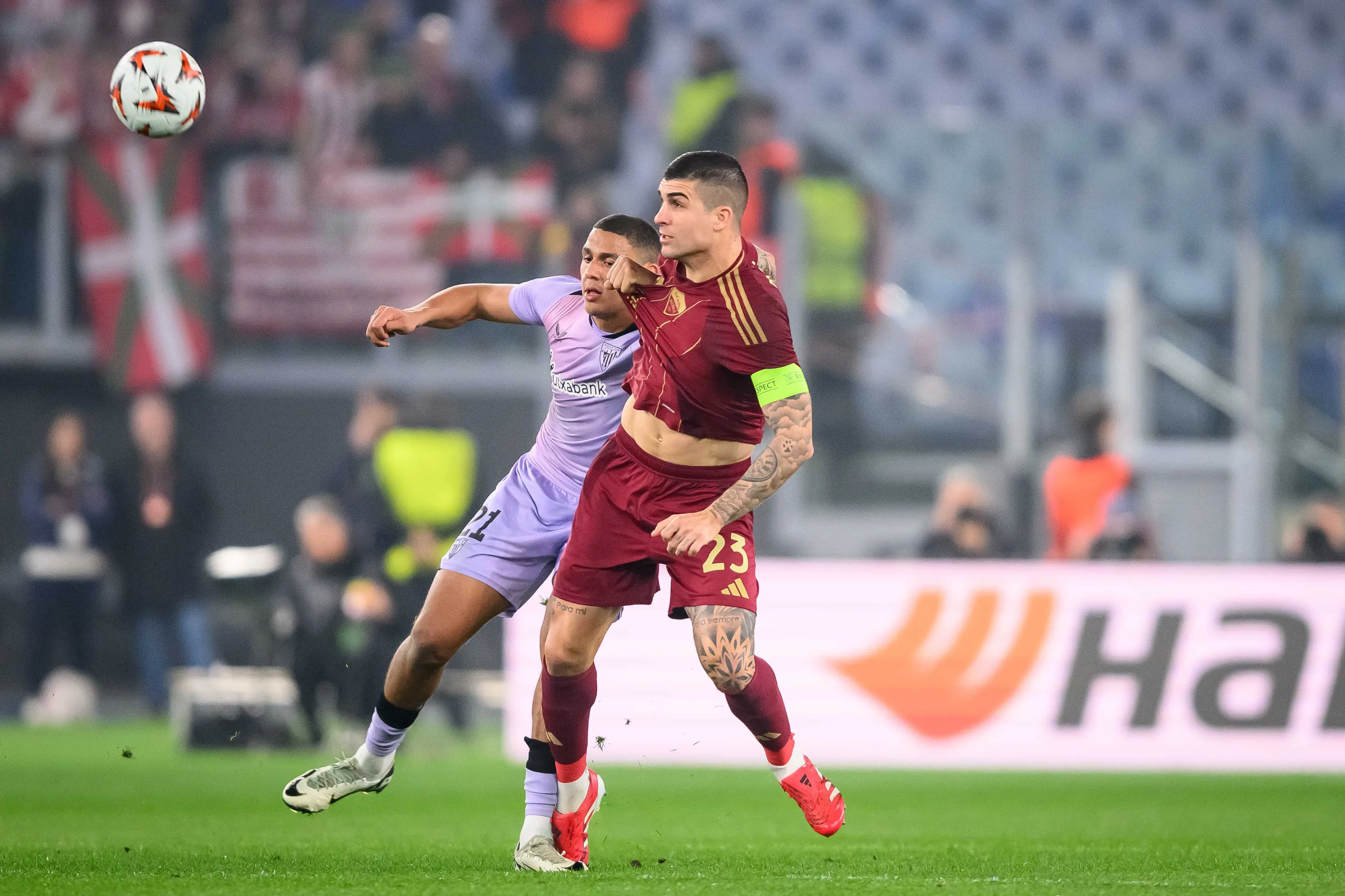 europa league roma athletic club mancini sannadi
