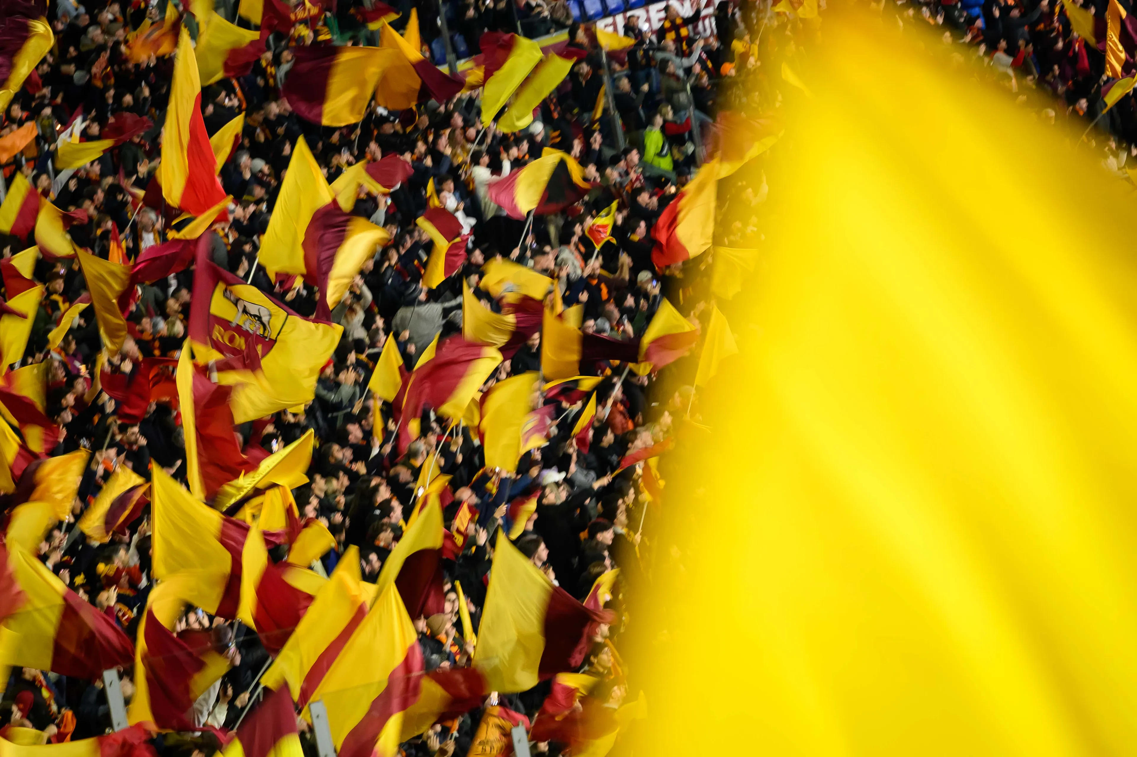 europa league roma athletic club stadio olimpico coreografia 3