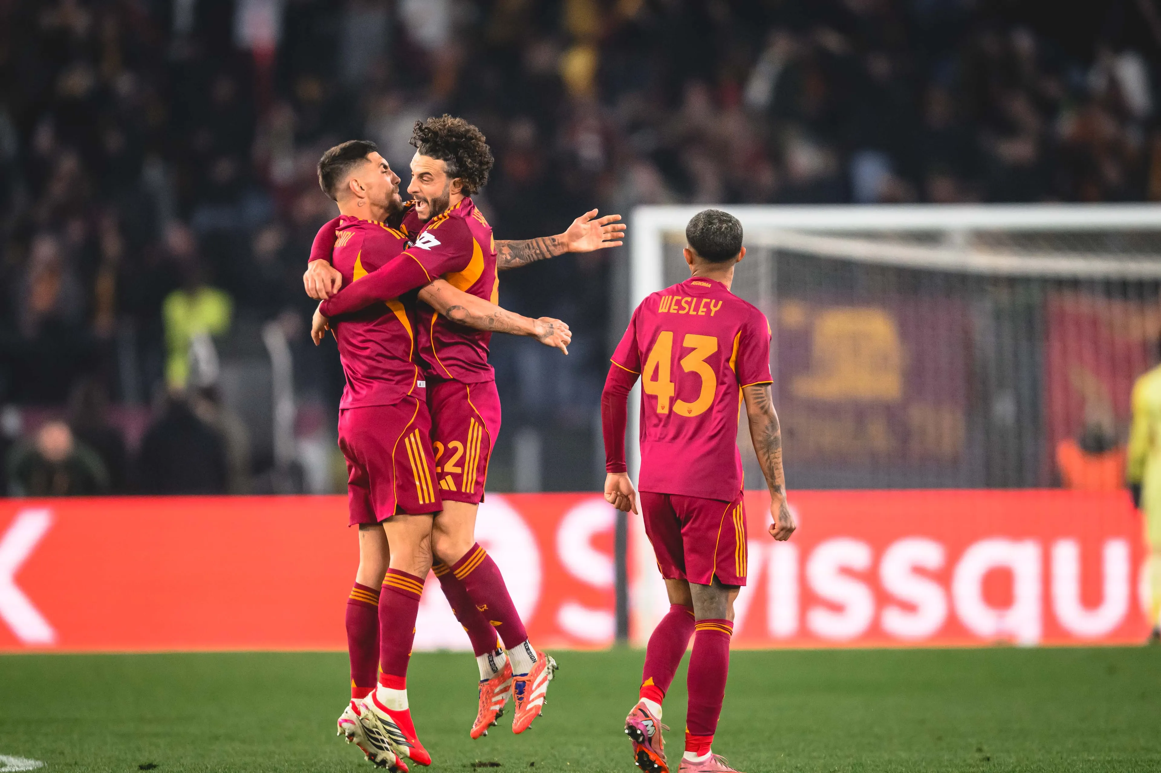 europa league roma bologna pellegrini hermoso wesley
