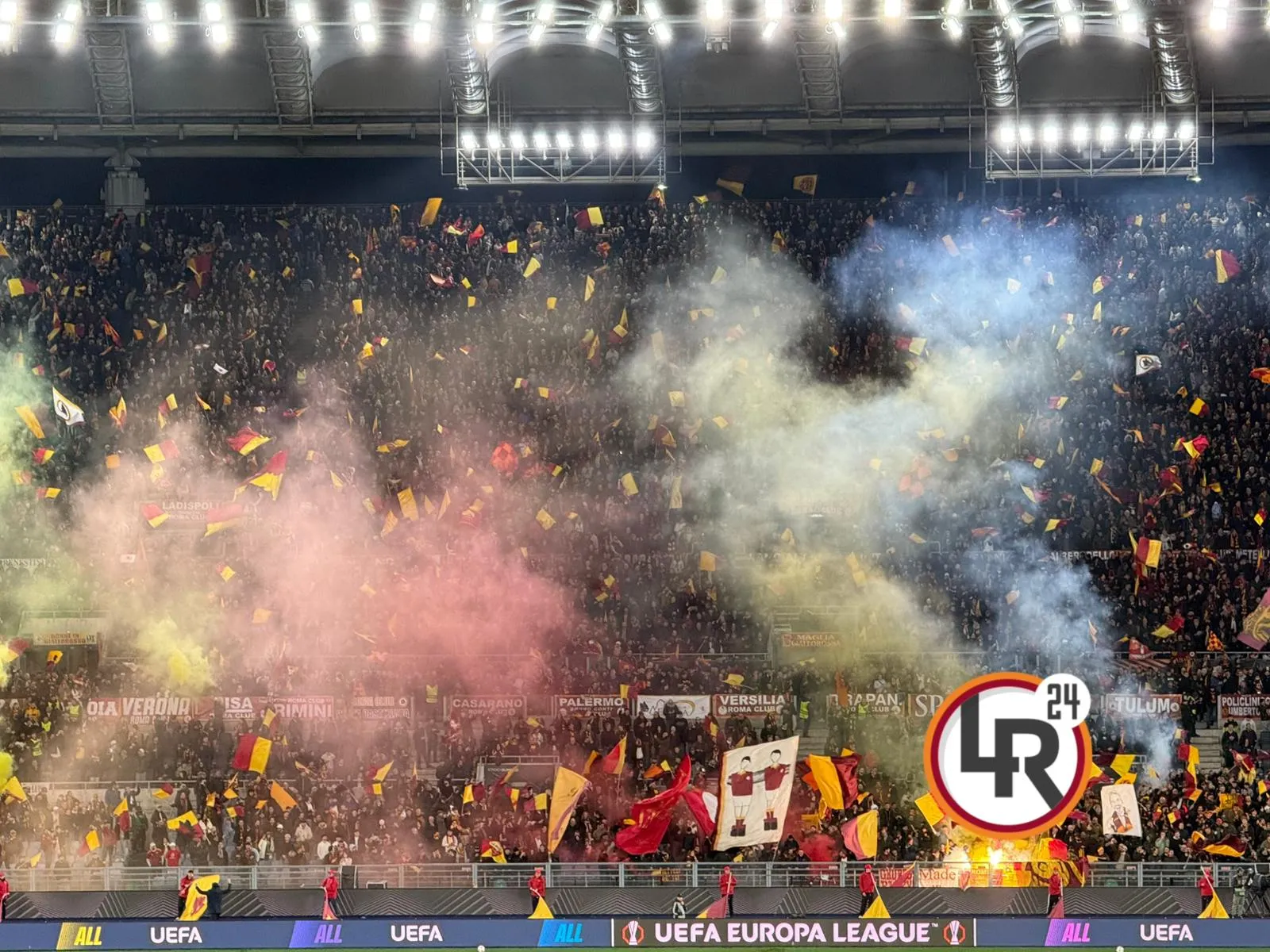 europa league roma bologna tribuna tevere