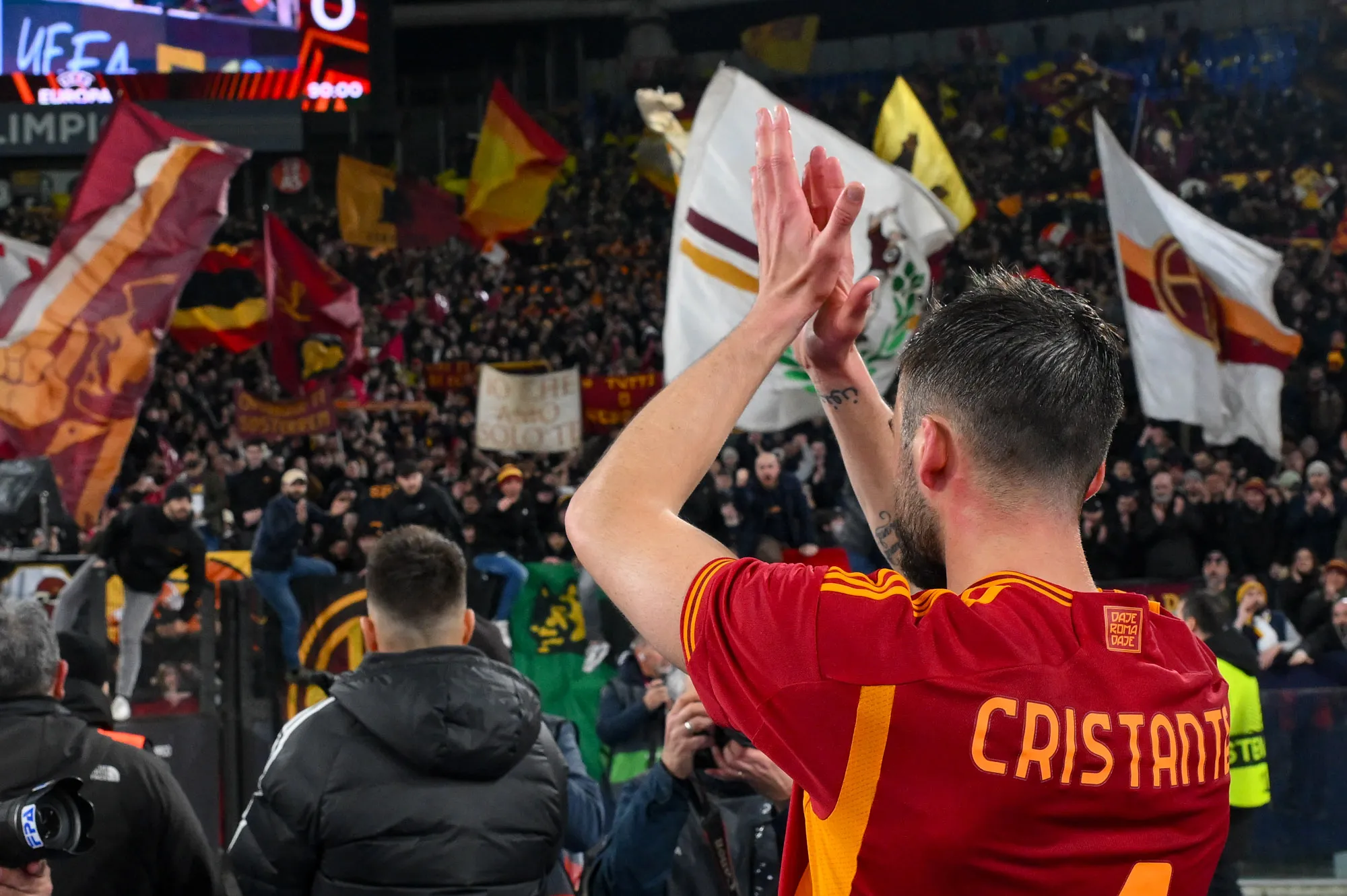 europa league roma brighton cristante