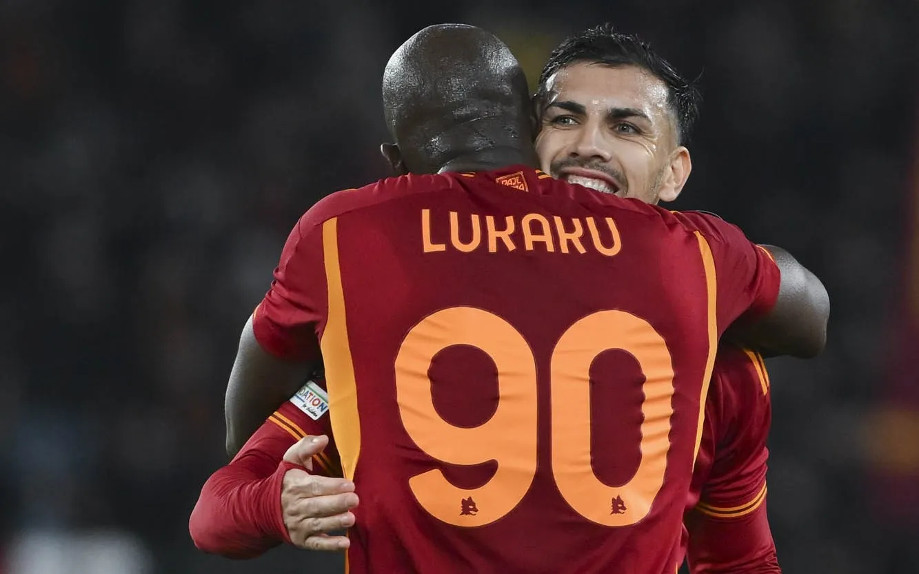 europa league roma brighton lukaku paredes