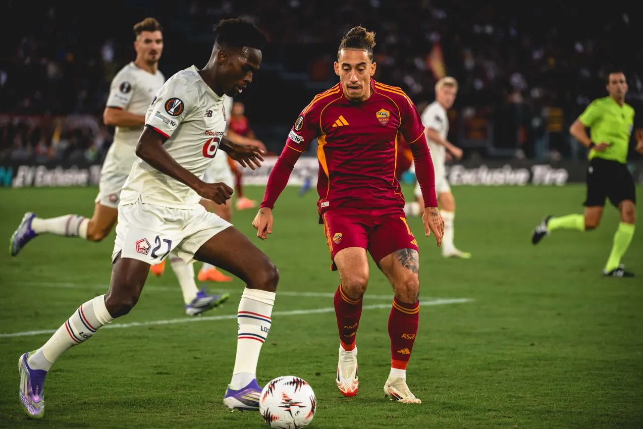 europa league roma lille tsimikas 1