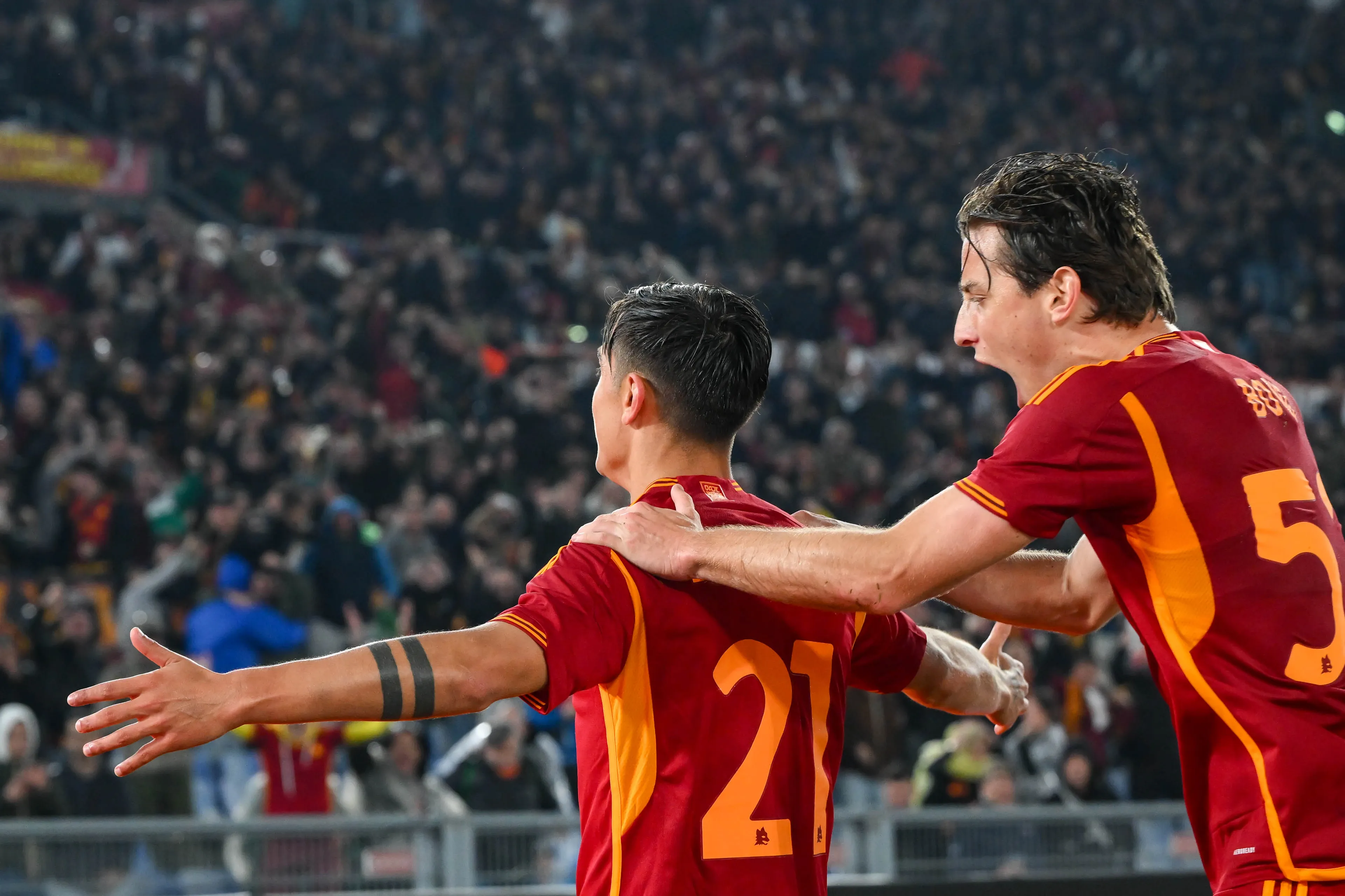 europa league roma milan dybala bove