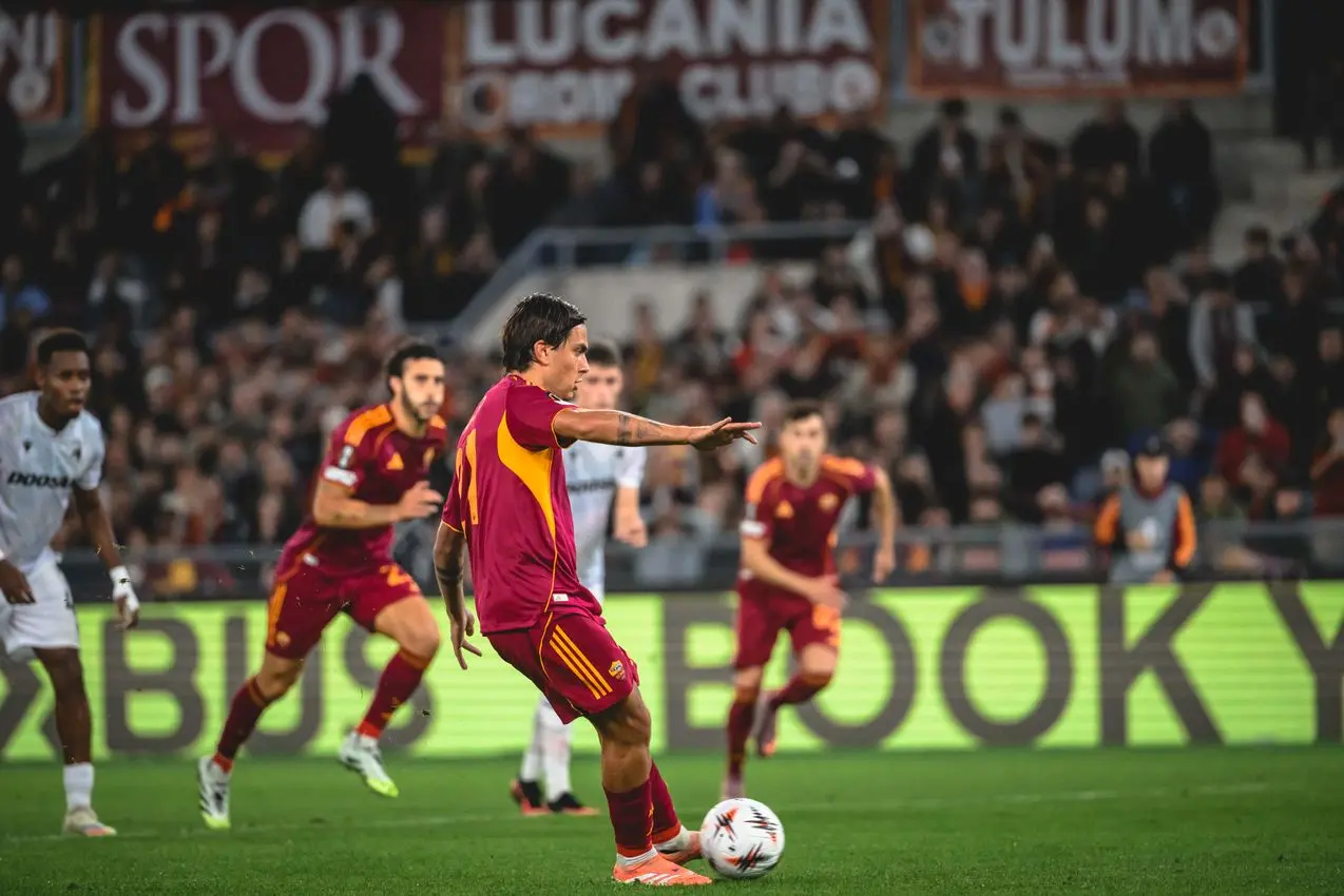 europa league roma viktoria plzen dybala 1
