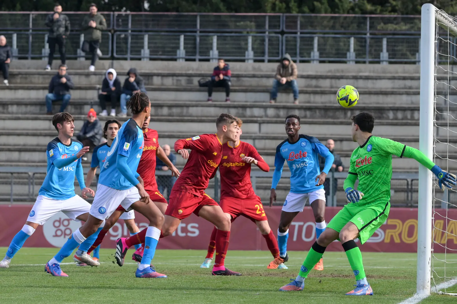faticanti gol roma napoli coppa italia primavera