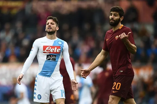 fazio mertens roma napoli