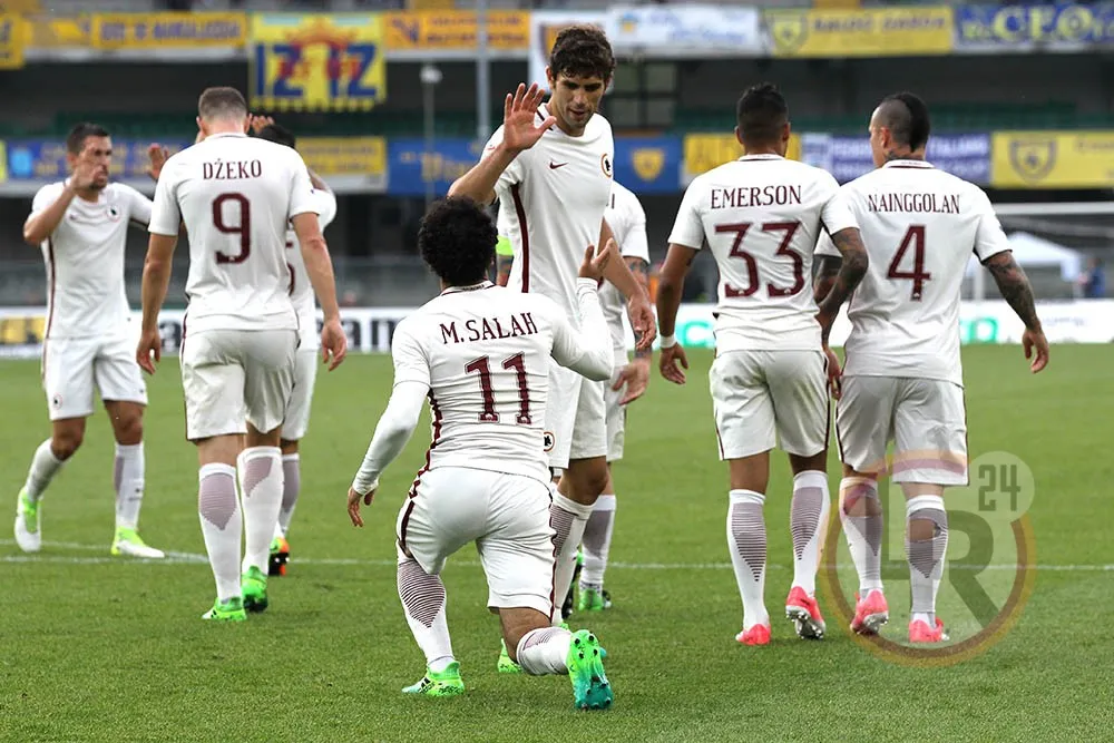 fazio salah chievo roma