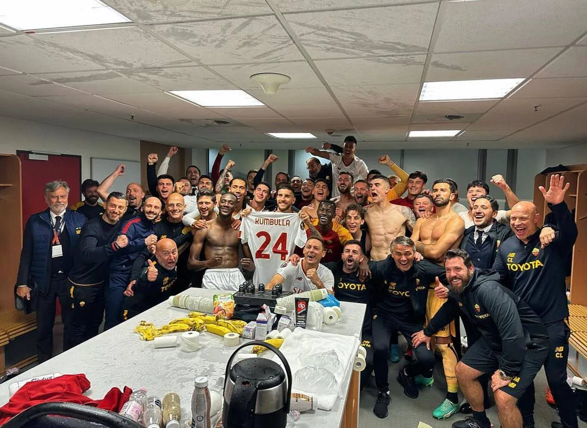 festa spogliatoio