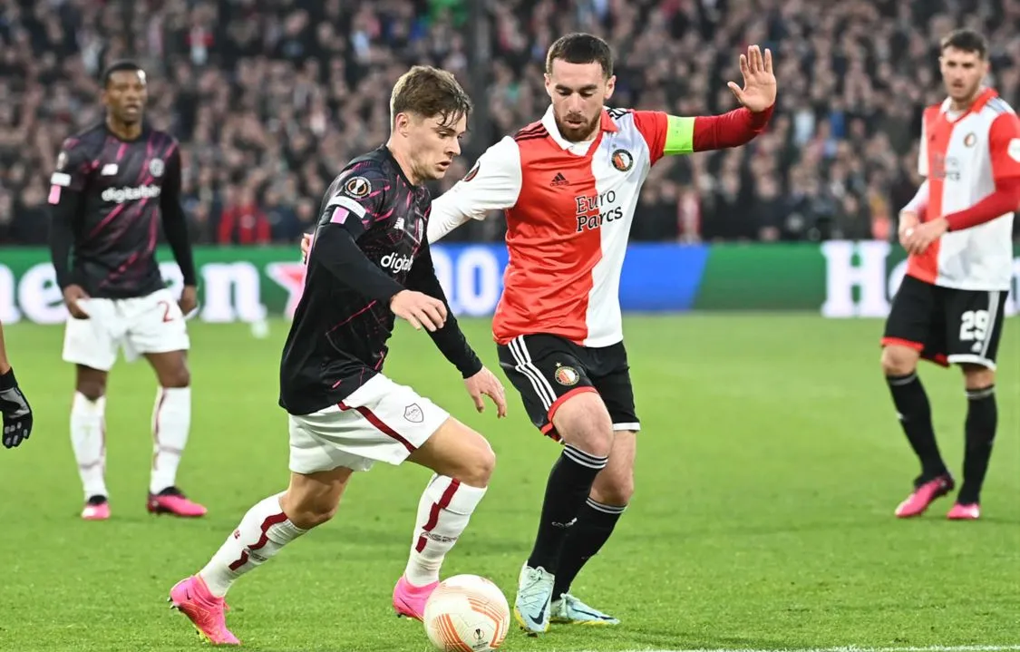 feyenoord roma zalewski