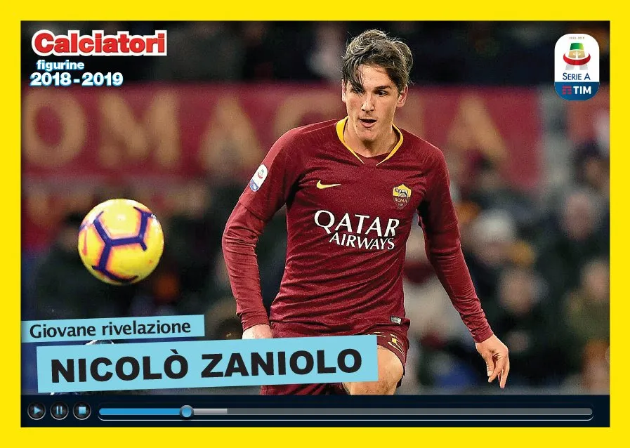 figurina panini zaniolo