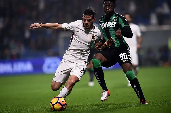 florenzi adjapong sassuolo roma