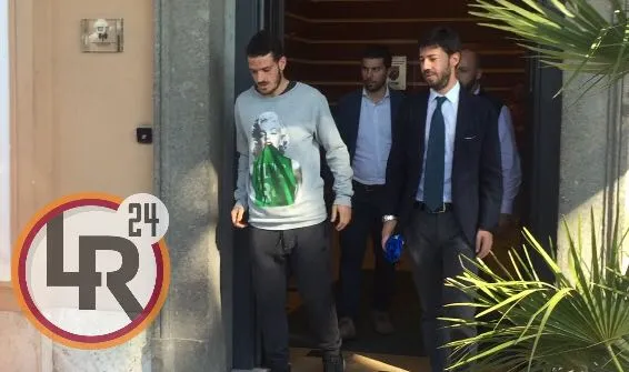 florenzi cammina uscita villa stuart