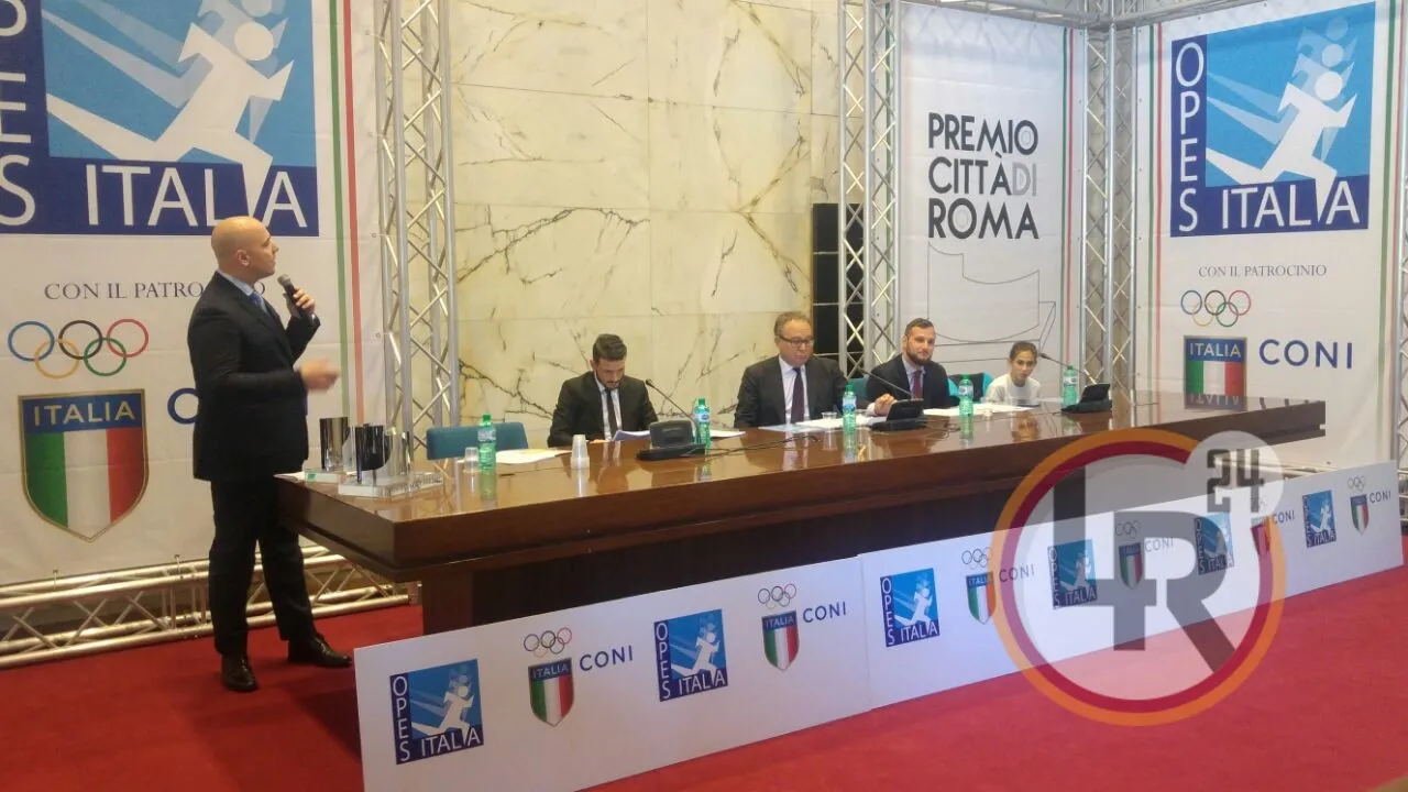 florenzi conferenza premio citt di roma coni