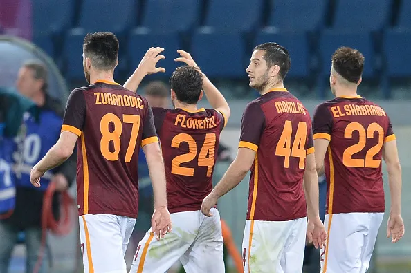 florenzi esulta roma samp 2