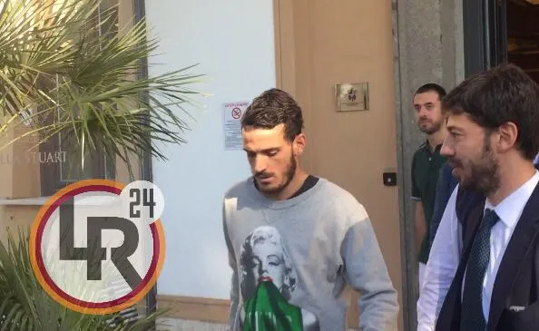 florenzi mezzo busto uscita villa stuart 311016