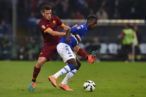 florenzi obiang sampdoria roma 25102014