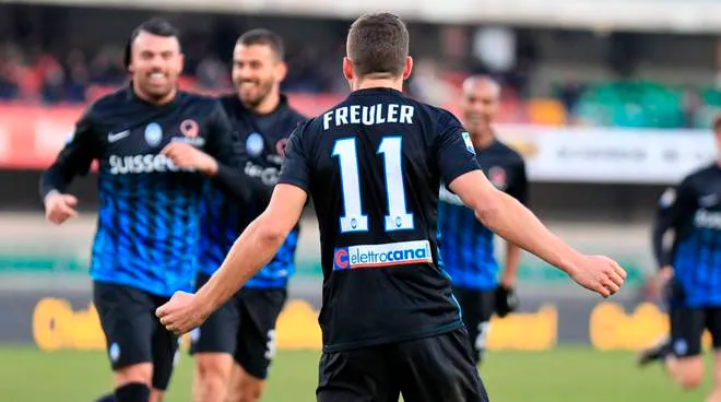 freuler esulta atalanta
