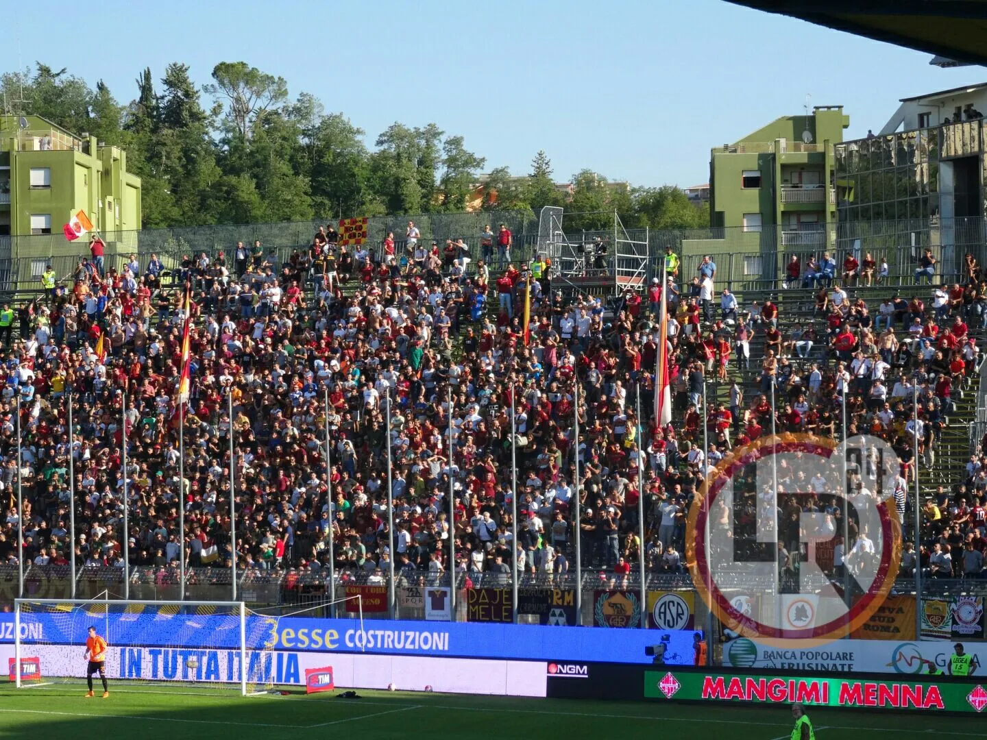 frosinone roma settore ospiti roma