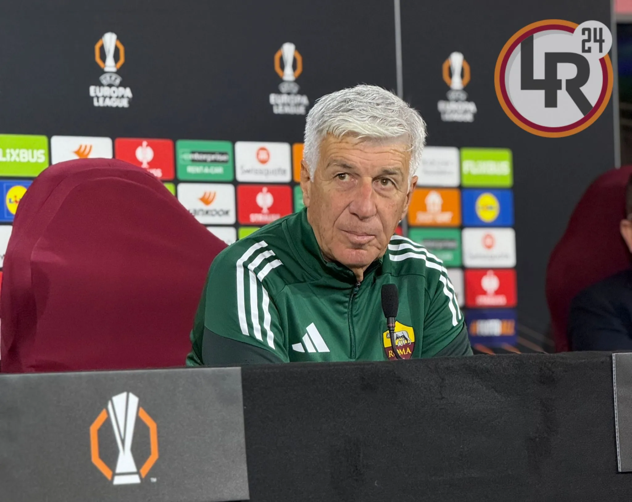 gasperini conferenza stampa roma midtjylland