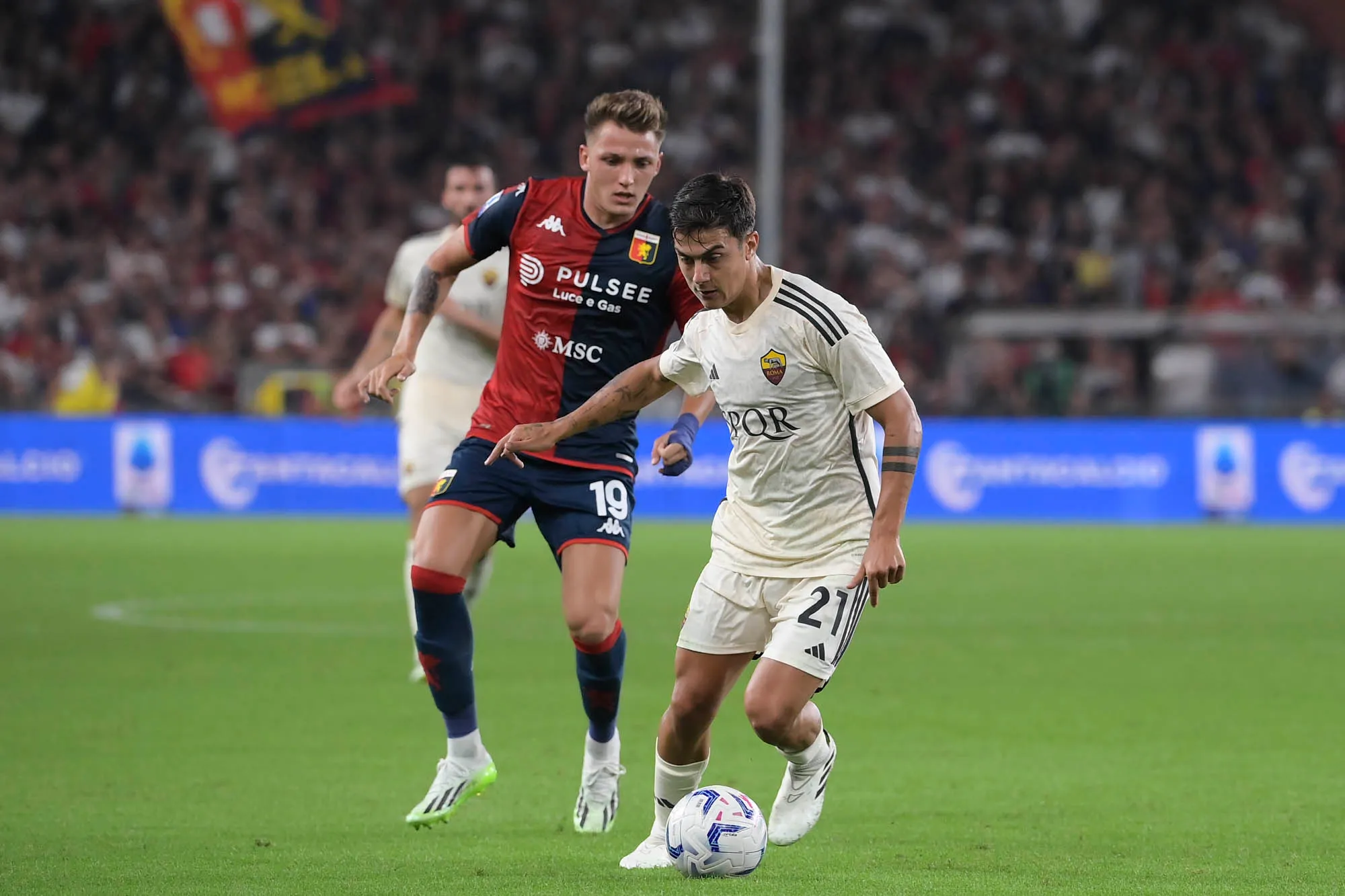 genoa roma dybala retegui