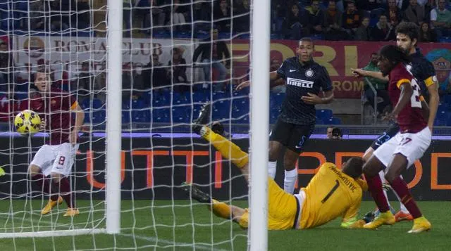 gervinho gol roma inter