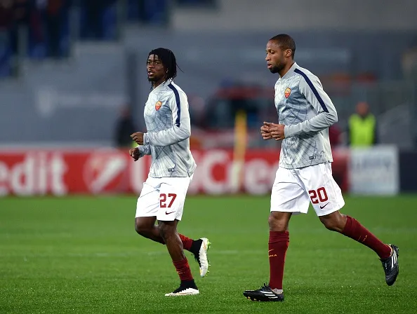 gervinho keita riscaldamento roma manchester city 101214