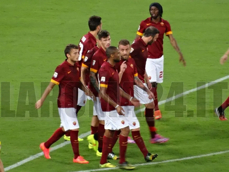 giocatori roma presentazione roma fenerbahce 190814