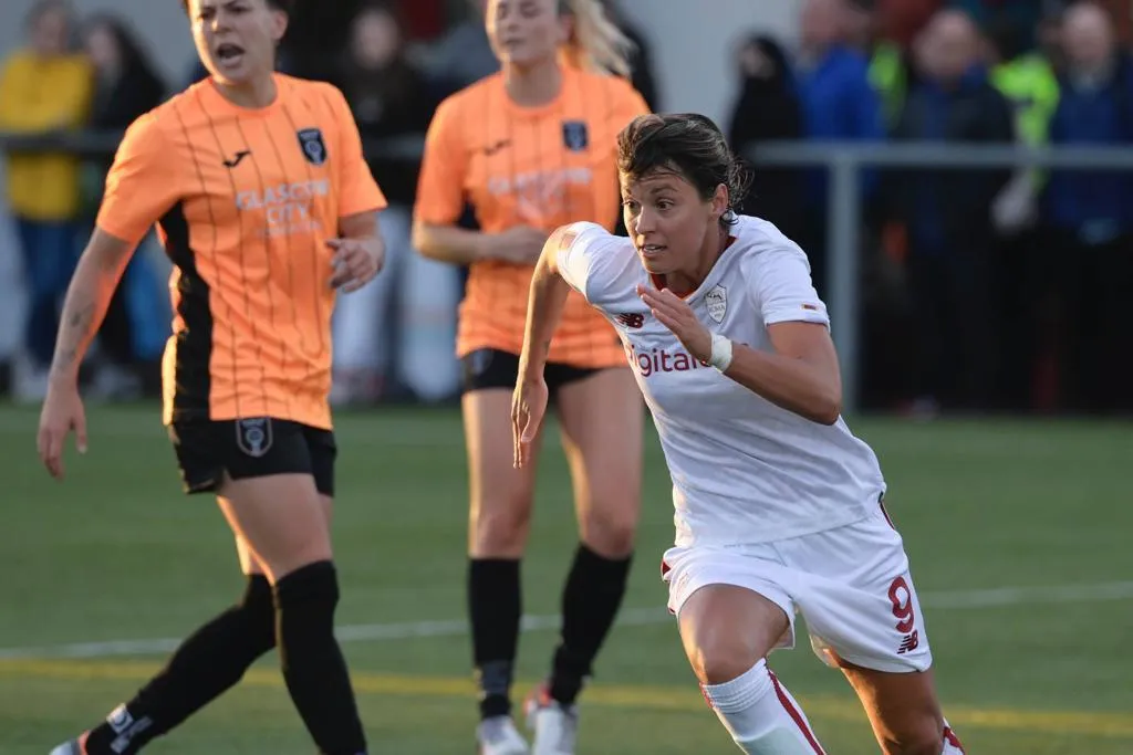 glasgow city roma femminile champions league valentina giacinti